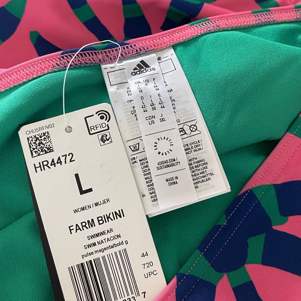 Adidas Farm Bikini Bottoms Magenta - Picture 4 of 4